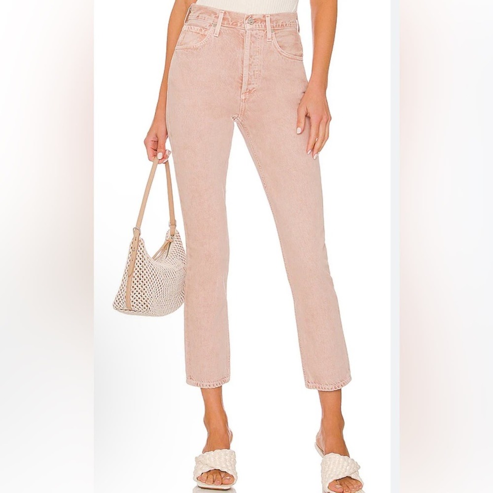 Citizens of Humanity Jolene High Rise Vintage Slim in Rosewater Women’s Size 31